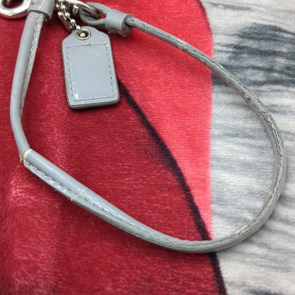 Coach Gray Quilted Wristlet - Picture 5 of 11